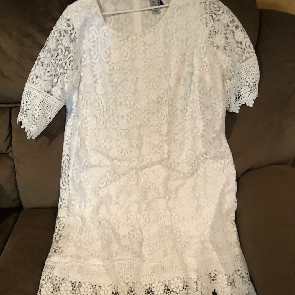 Catherine’s white lace dress size 18/20 petite